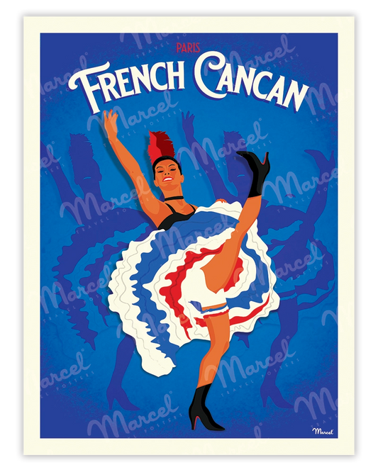 PARIS "French Cancan" poster
