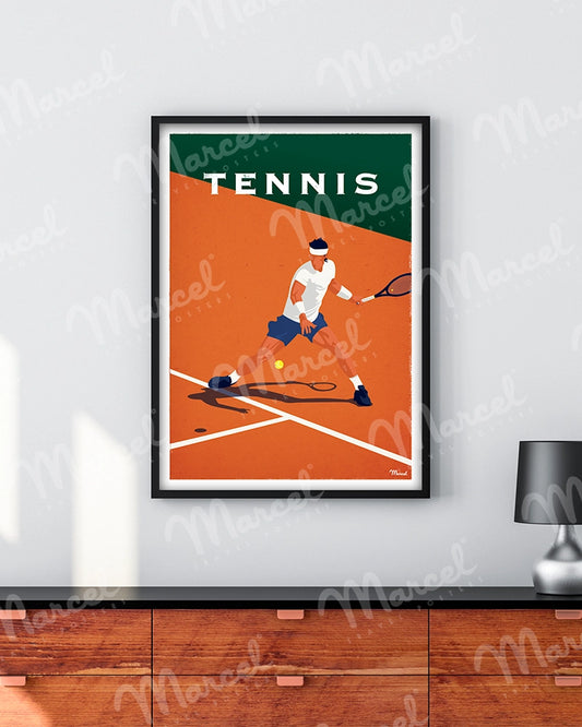 Affiche "Tennis"