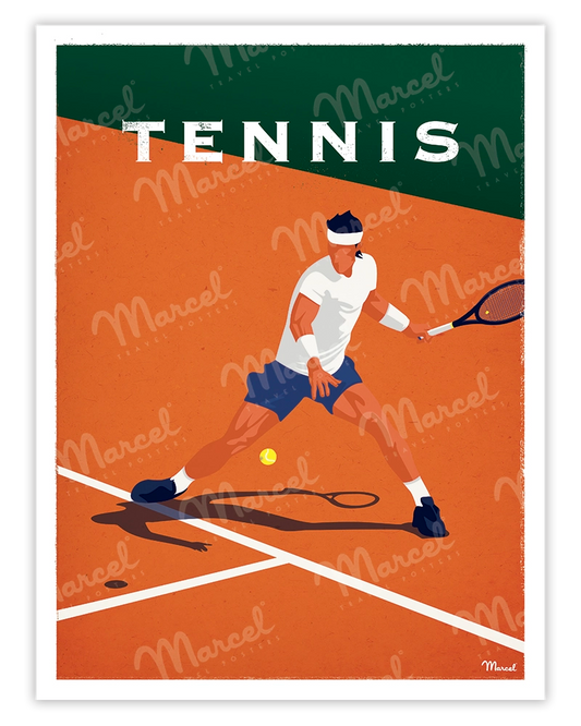 Affiche "Tennis"