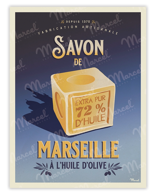 "MARSEILLE Soap" poster