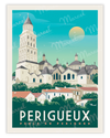 PERIGUEUX poster "Saint-Front Cathedral"