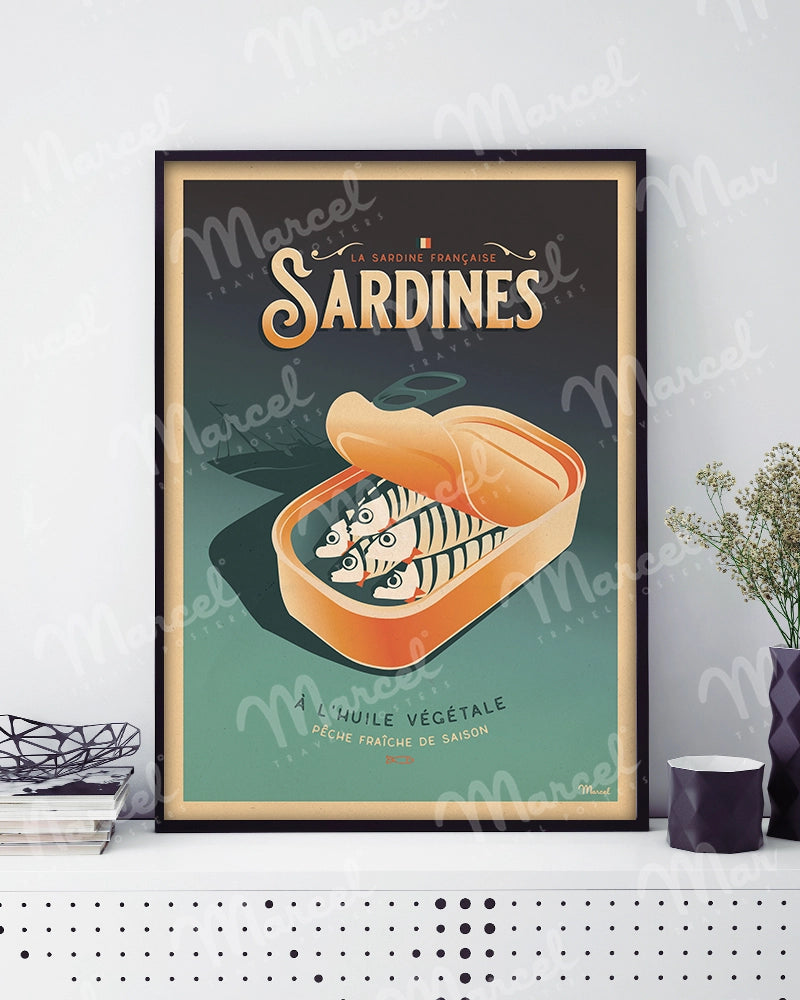 Affiche "Les Sardines"