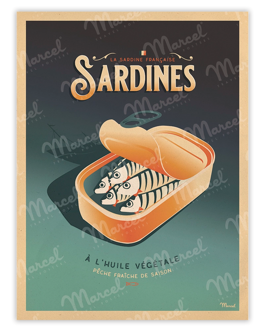 Affiche "Les Sardines"
