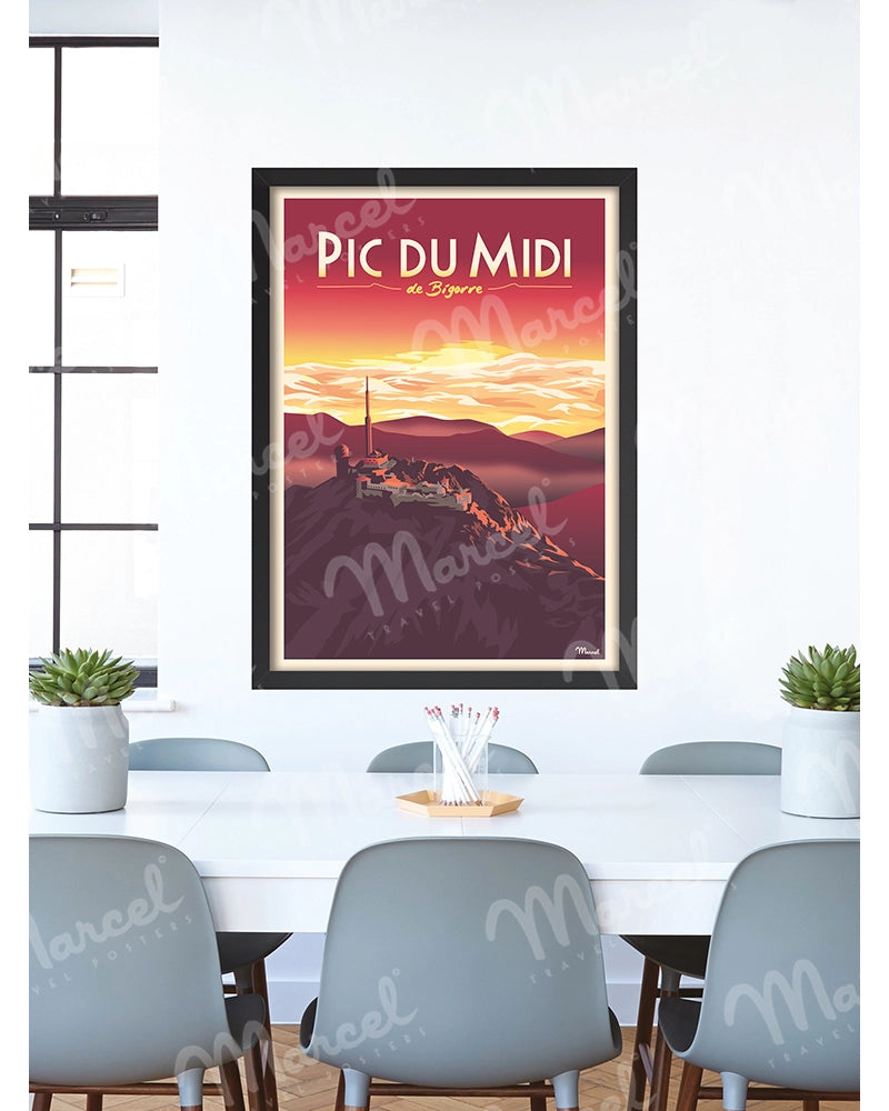 Affiche PIC DU MIDI DE BIGORRE