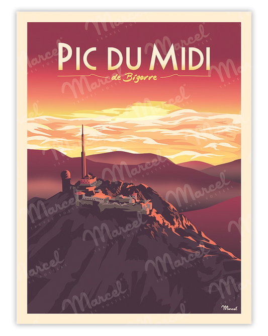Affiche PIC DU MIDI DE BIGORRE