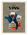 Affiche "Vins de FRANCE"