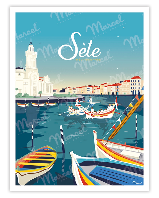 Affiche SÈTE