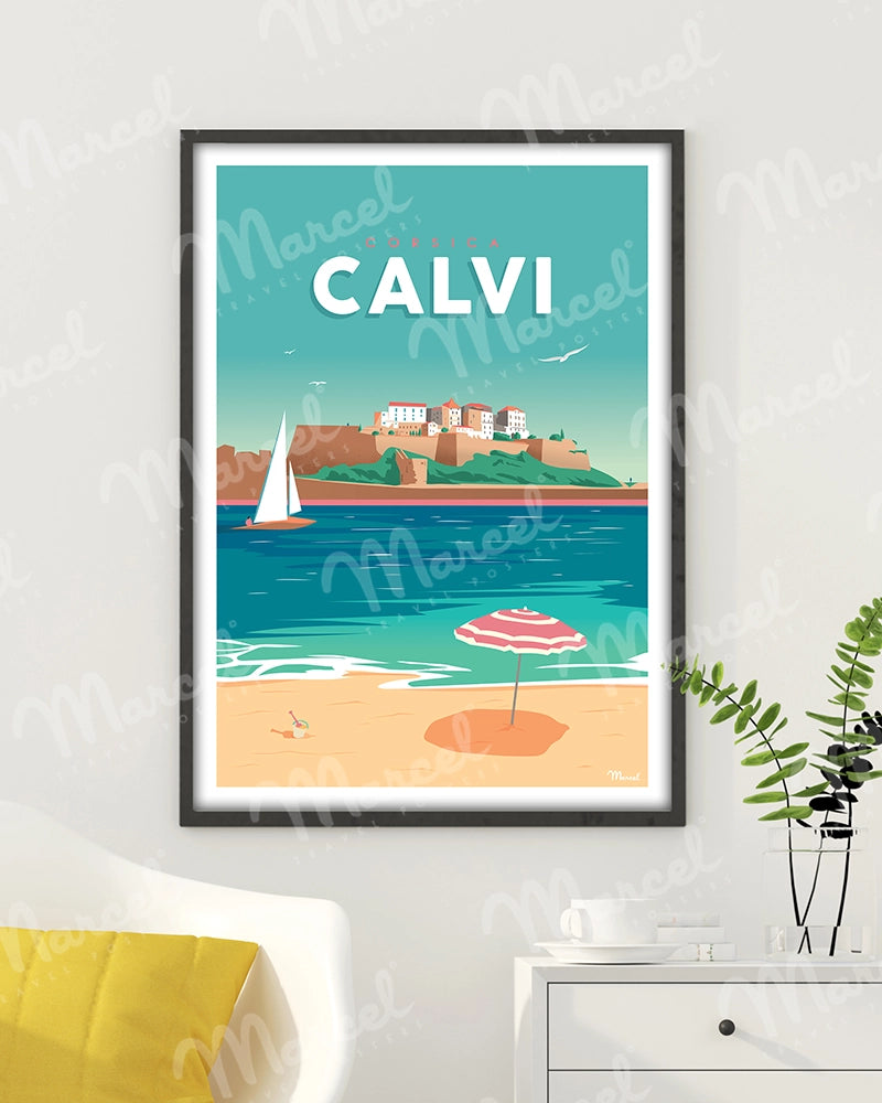 Affiche CALVI