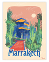 MARRAKECH "The Majorelle Garden" poster