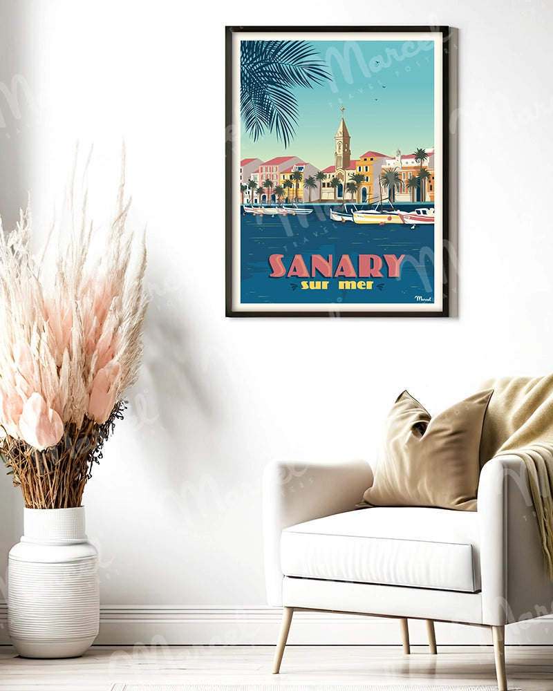 Affiche SANARY-SUR-MER
