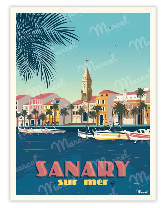 Affiche SANARY-SUR-MER