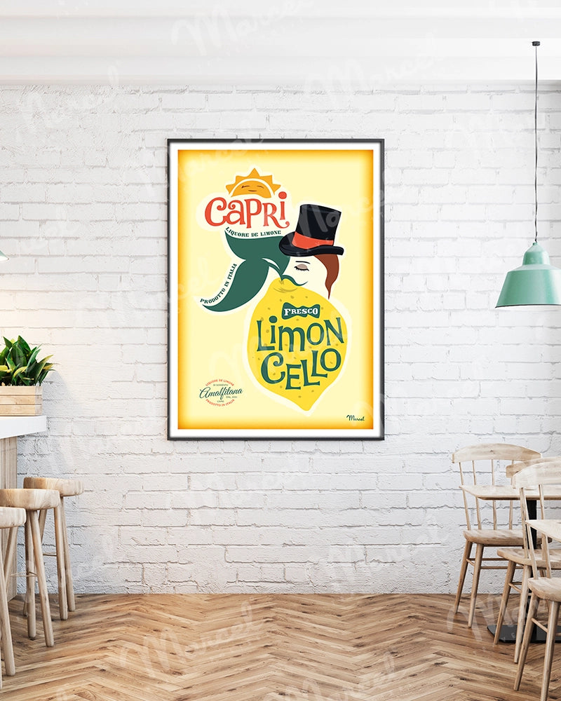 Affiche "Limoncello"