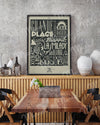 Affiche BIARRITZ "Typography"