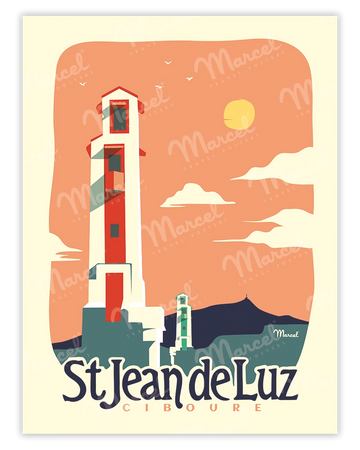 CIBOURE "The Lighthouses" poster