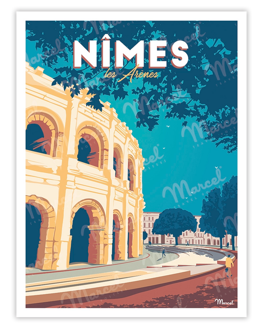 NIMES "The Arenas" poster