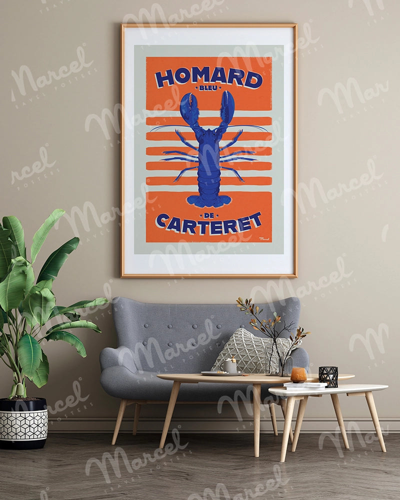 Affiche "Homard de Carteret"