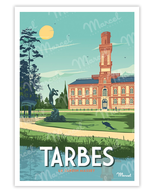 TARBES poster "The Massey Garden"