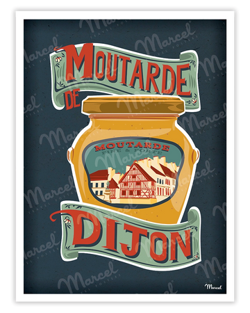 "DIJON Mustard" poster