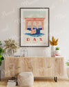 Affiche DAX "La Fontaine Chaude"