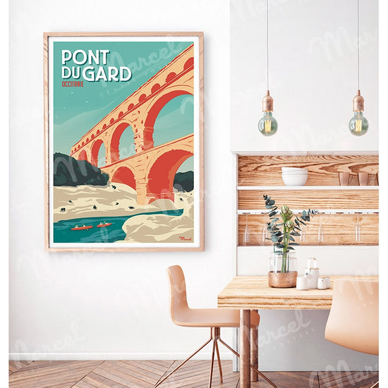 Affiche LE PONT DU GARD