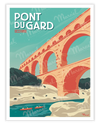 Affiche LE PONT DU GARD
