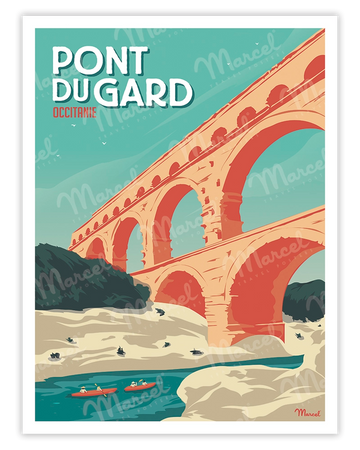 Affiche LE PONT DU GARD