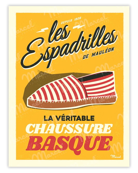Affiche "Les Espadrilles"