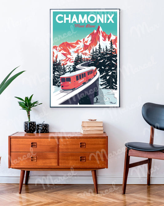Affiche CHAMONIX