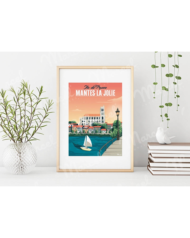 Affiche MANTES-LA-JOLIE