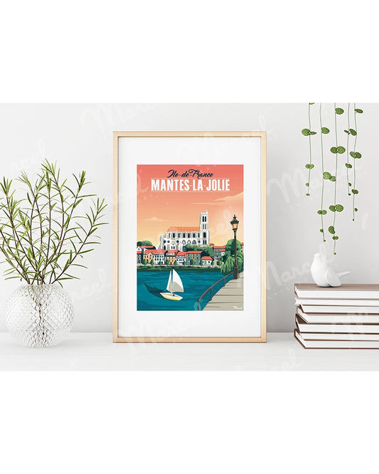 Affiche MANTES-LA-JOLIE