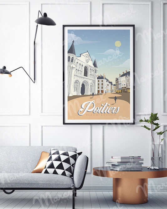 Affiche POITIERS