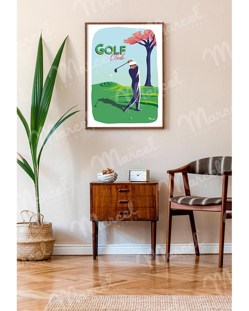Affiche "Golf Club"