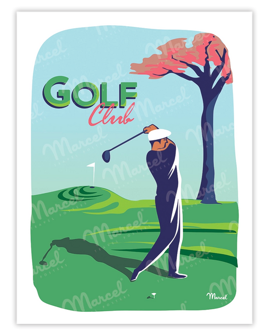 Affiche "Golf Club"