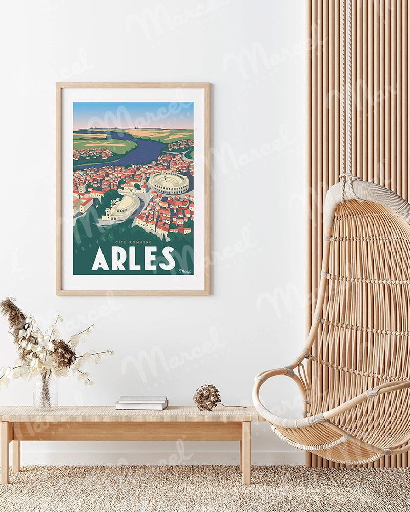 Affiche ARLES "Cité Romaine"