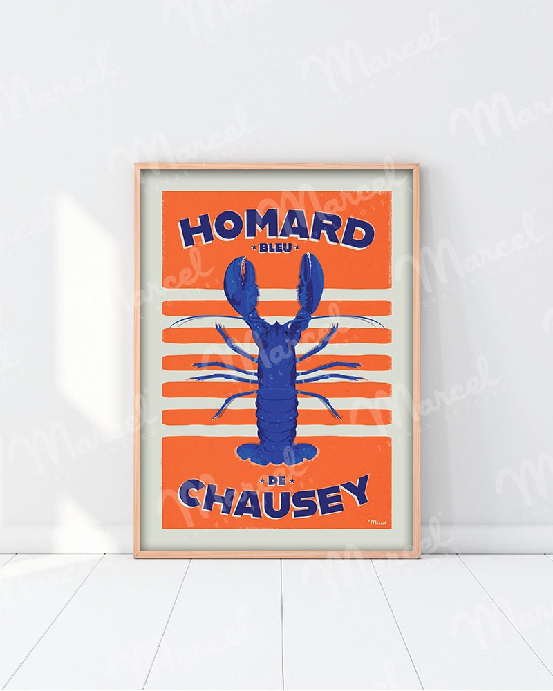 Affiche "Homard de Chausey"