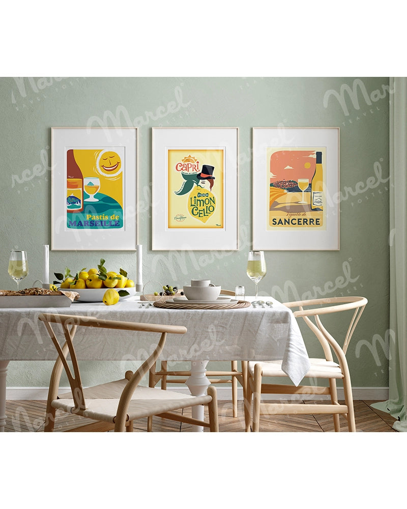 Affiche "Pastis de Marseille"