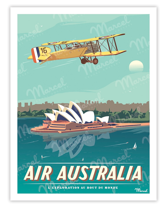 Affiche AIR AUSTRALIA