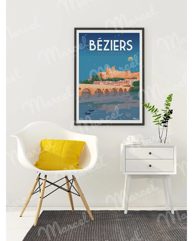 Affiche BEZIERS
