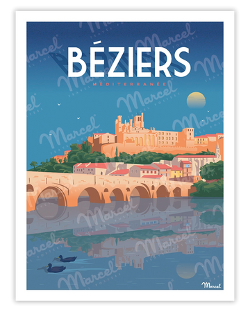 Affiche BEZIERS