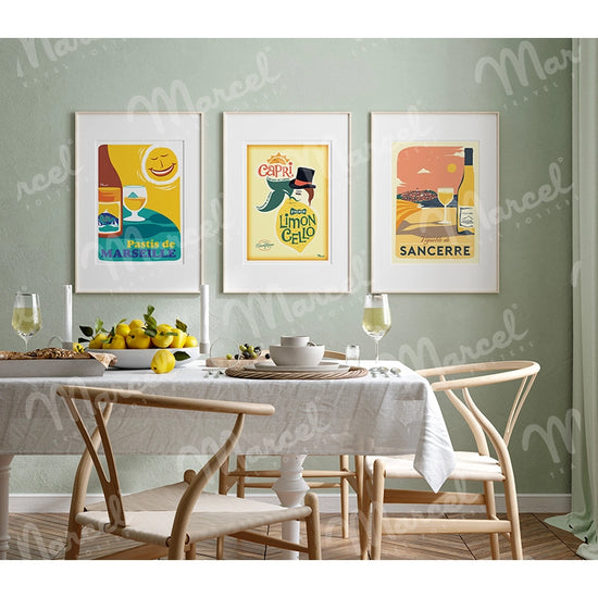 Affiche VIGNOBLE DE SANCERRE