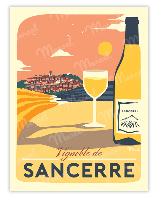 Affiche VIGNOBLE DE SANCERRE