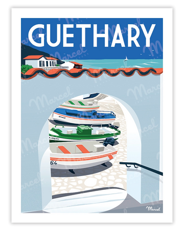 GUETHARY poster "The Port"