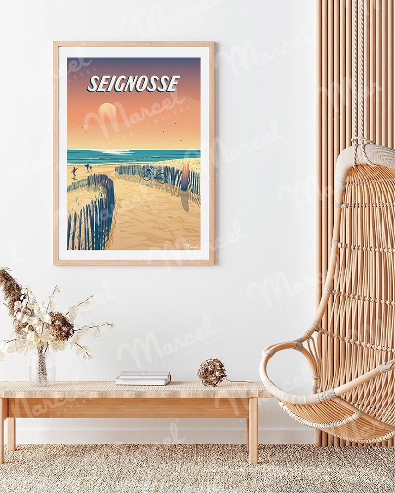 Affiche SEIGNOSSE "Les Estagnots"
