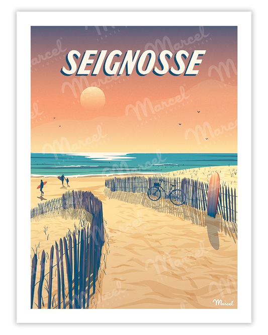 Affiche SEIGNOSSE "Les Estagnots"