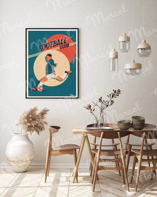 Affiche "Football Club"