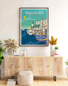 Affiche LE GRAU DU ROI ''Port Camargue"