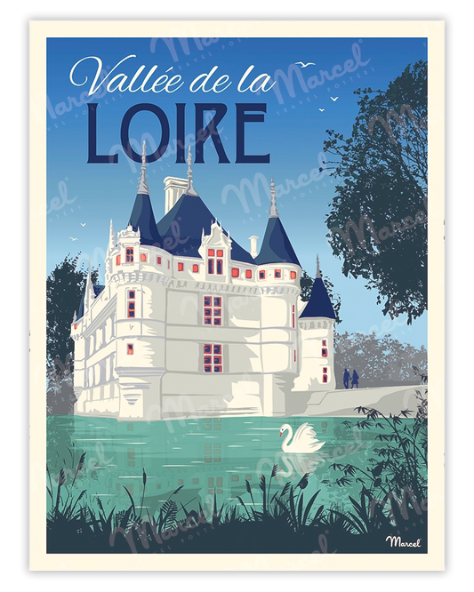 Affiche VALLÉE DE LOIRE