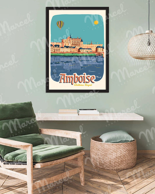 Affiche AMBOISE "Château Royal"
