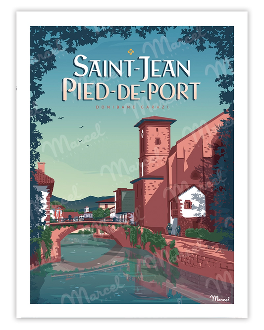 Affiche SAINT-JEAN-PIED-DE-PORT