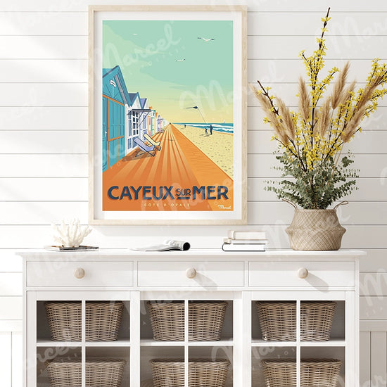 Affiche CAYEUX-SUR-MER